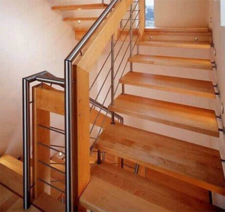 Finitions pour escaliers en bois - Holz und Color GmbH